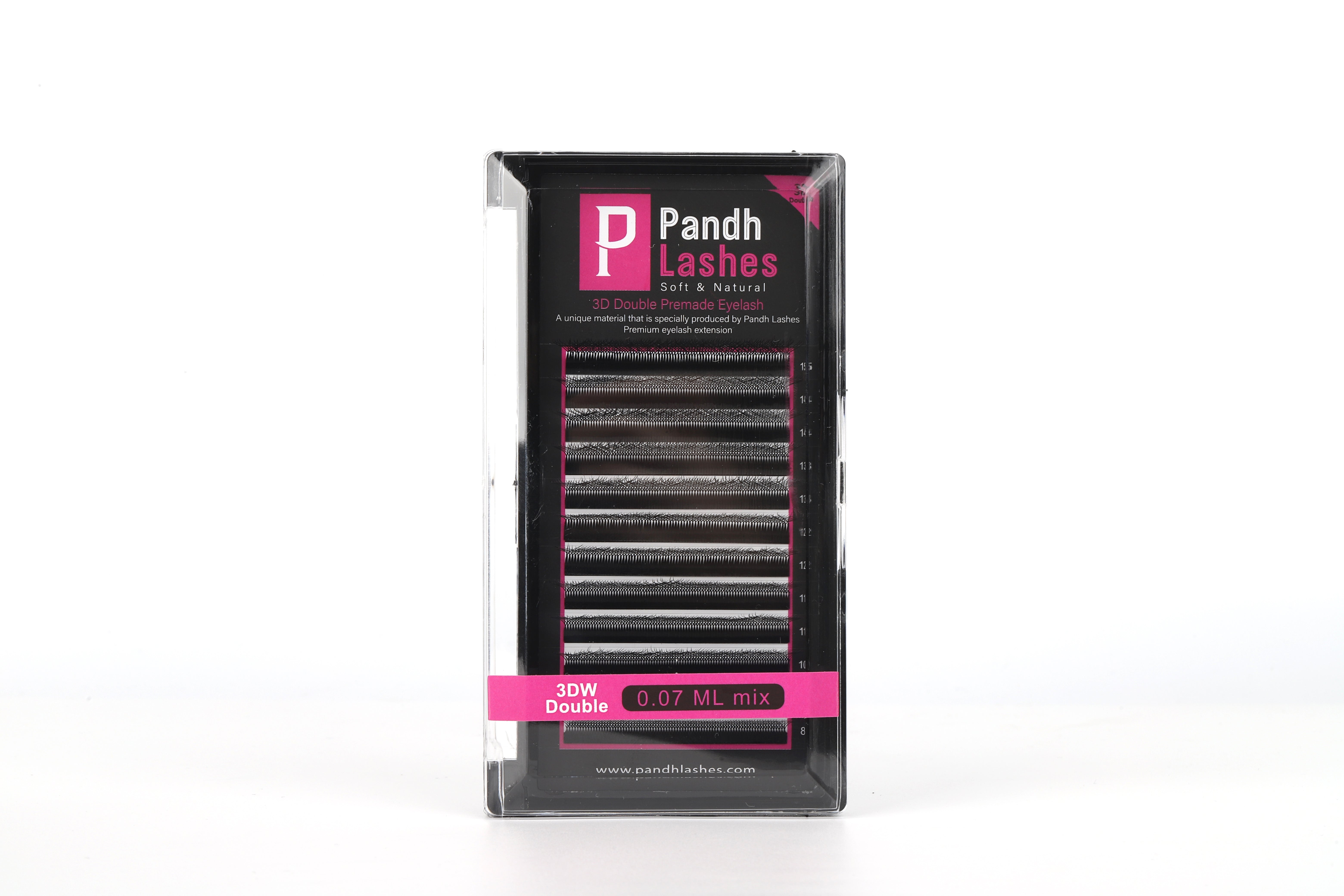 Extenstii gene 3DW Double Tips ML MIX Pandh Premium – pandhlashes