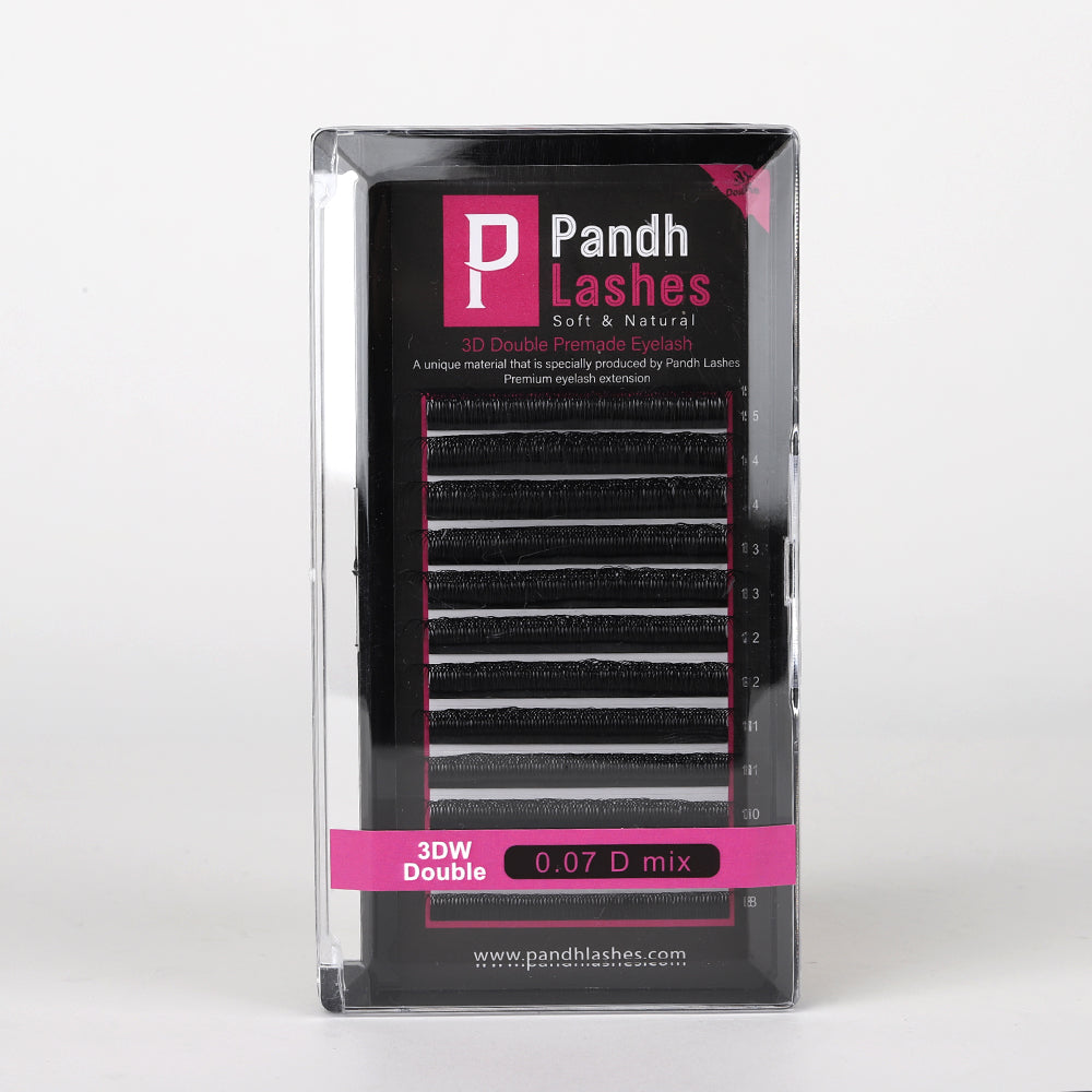 Extenstii gene 3D W Double Tips Pandh MIX