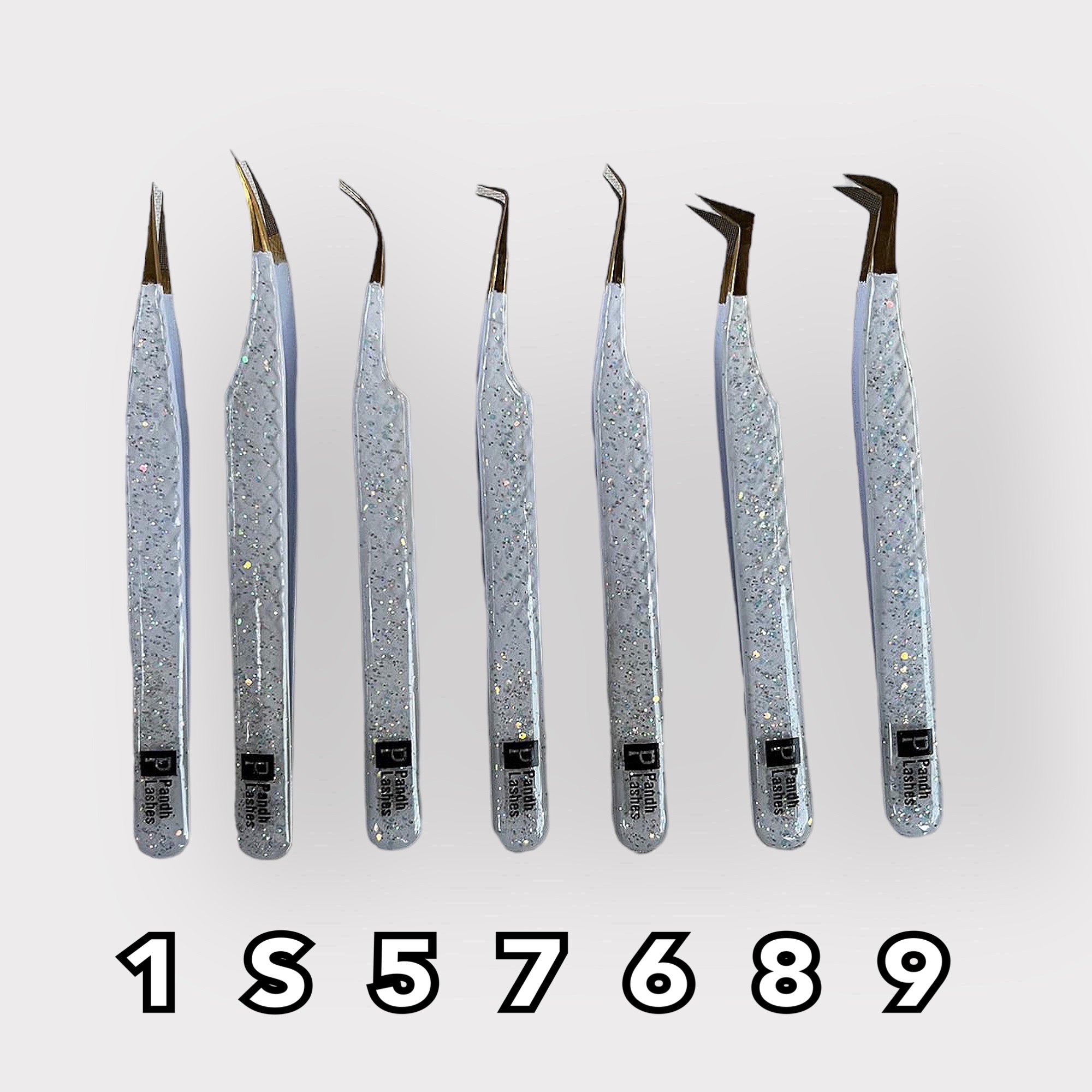 Pensete gene sclipitoare fiber tips