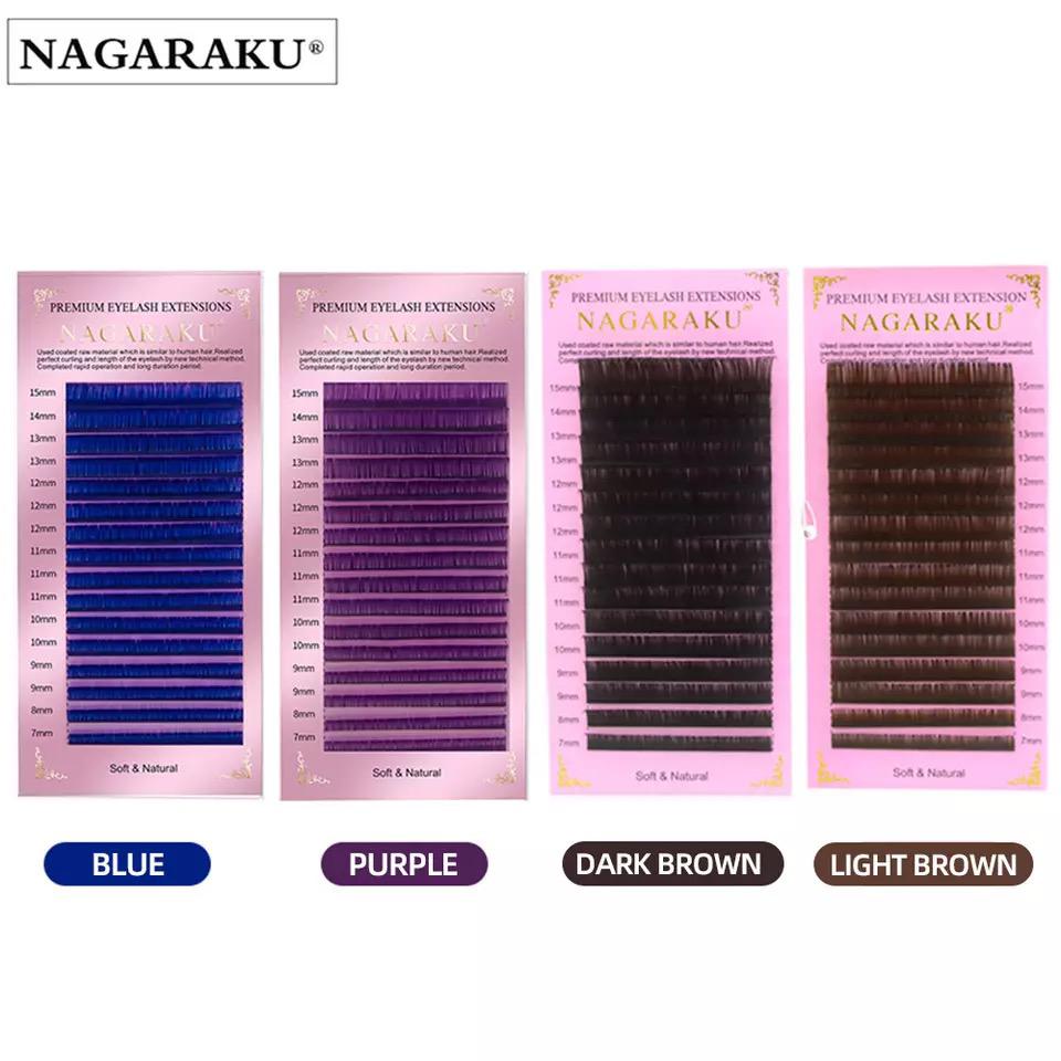 Extensii Gene Nagaraku colorate